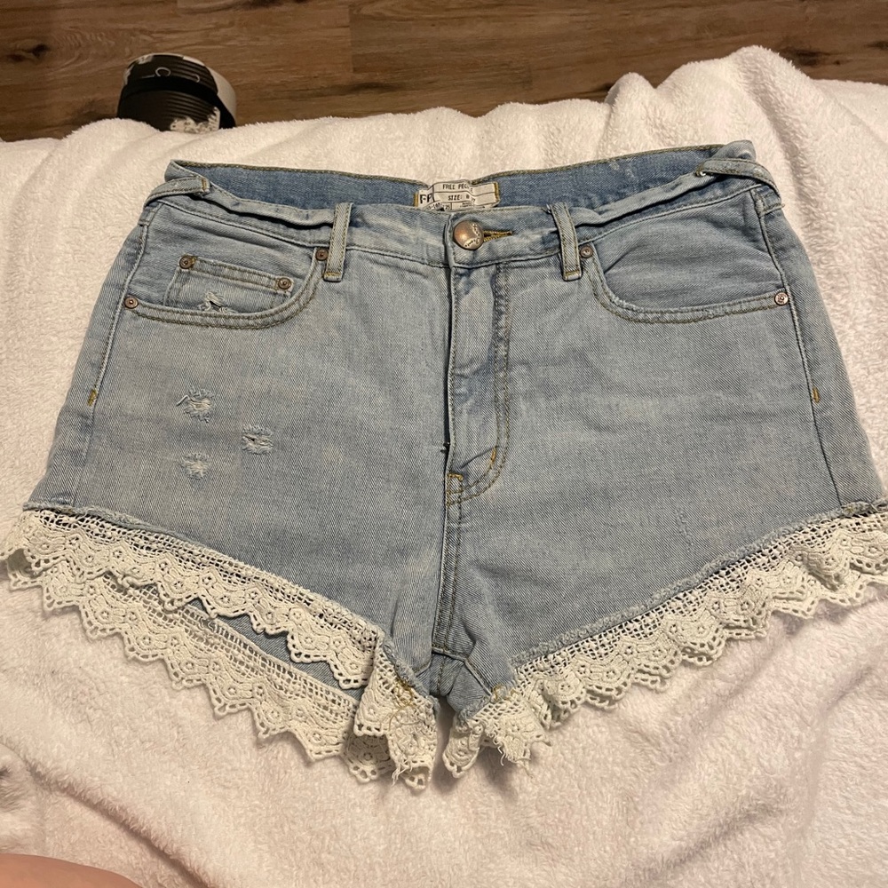 Free People Lacey Cutoff Shorts